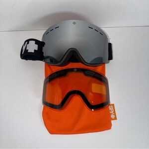 Spy+ Mainstay Snow Goggles W/ Dual Lens Helmet Compatible - Regular Fit